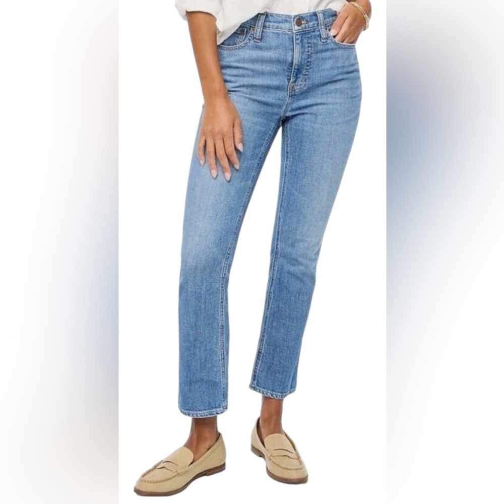 J. Crew Mid Rise Flare Crop